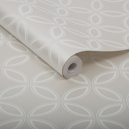 104066 - Eternity Wallpaper - Pearl - Graham & Brown