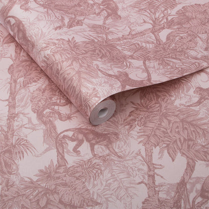 Ubud Wallpaper - Pink 