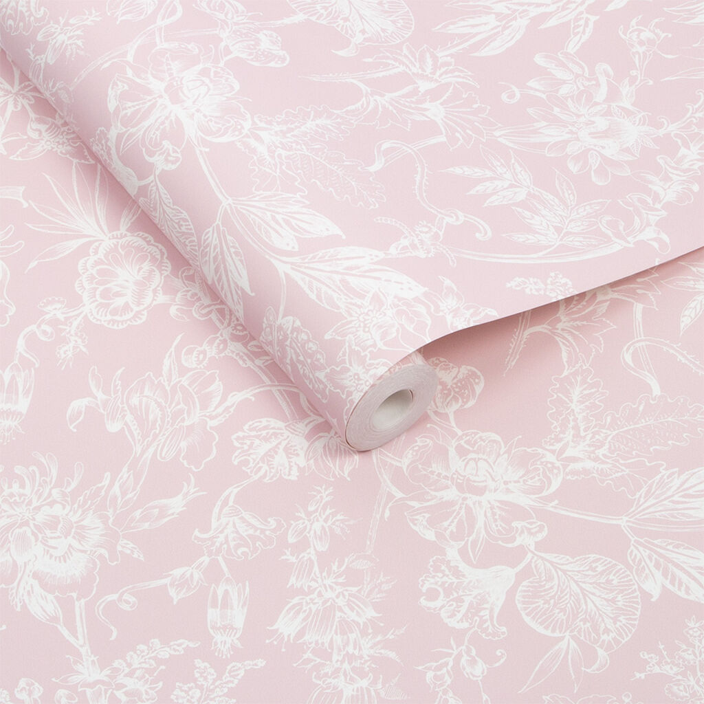 Stroma Room Wallpaper - Pink