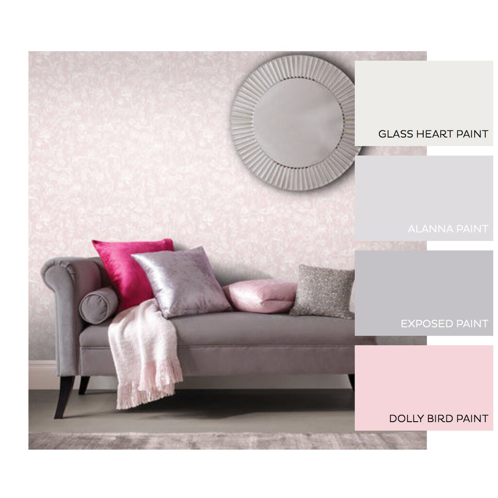 Stroma Room Wallpaper 2 - Pink