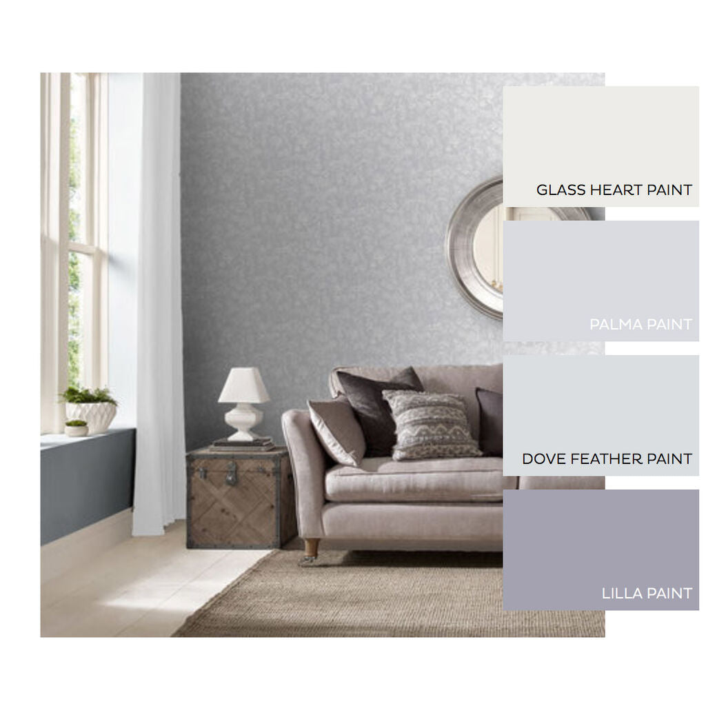 Stroma Stone Room Wallpaper - Gray