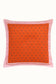 Rose Bud Reversible Square Scatter Back Cushion - Pink