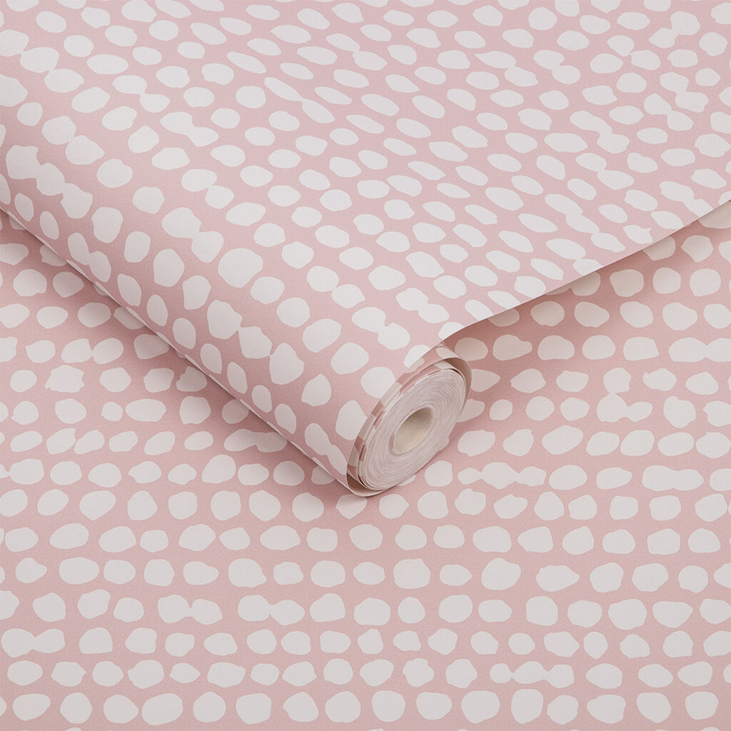 Dots Wallpaper - Pink