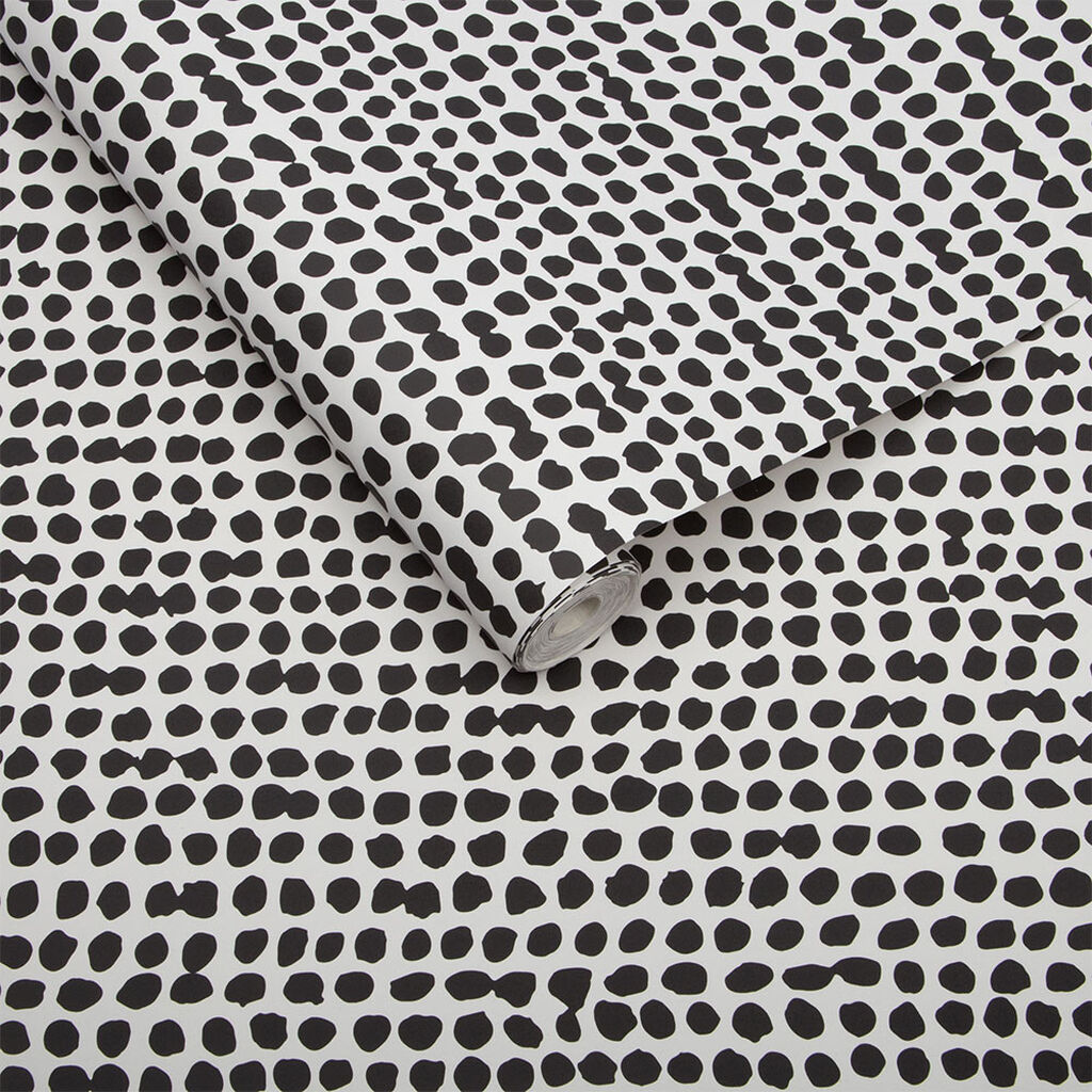 Dots Wallpaper - Black