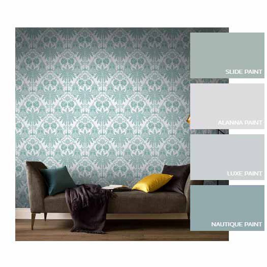 Imperial Room Wallpaper - Green