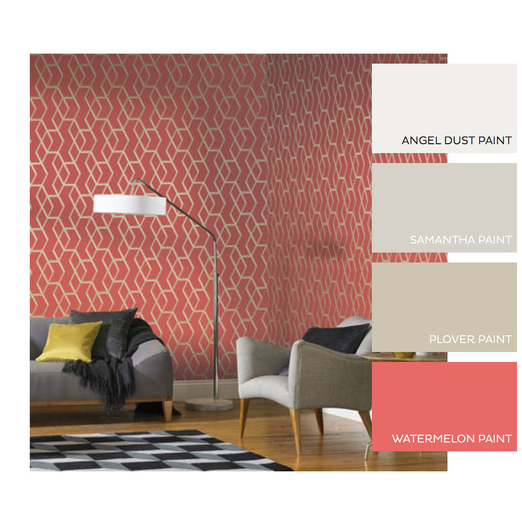 Archetype Room Wallpaper 2 - Red