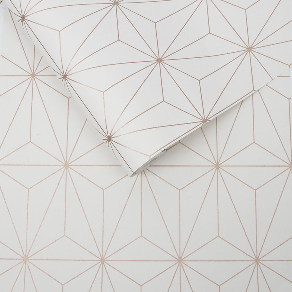 Prism Wallpaper - White 