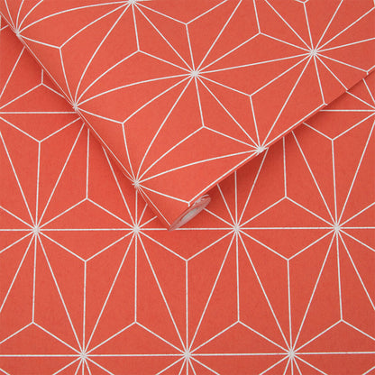 Prism Wallpaper - Red 
