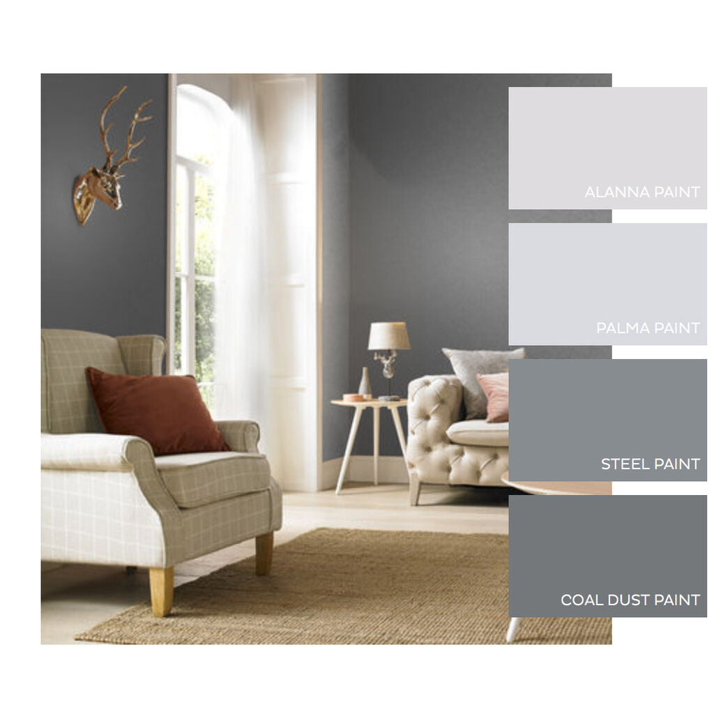 Chevron Texture Room Wallpaper 2 - Gray