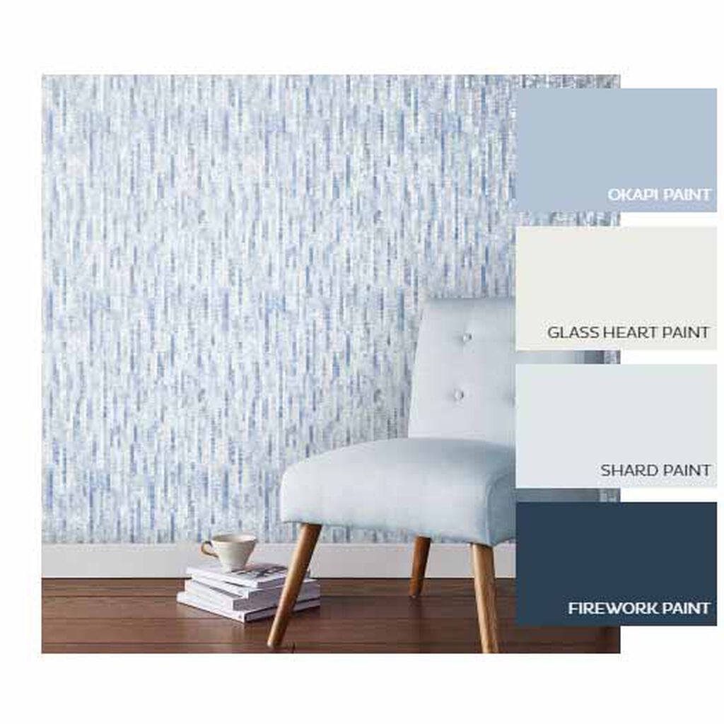 Betula Room Wallpaper 2 - Blue
