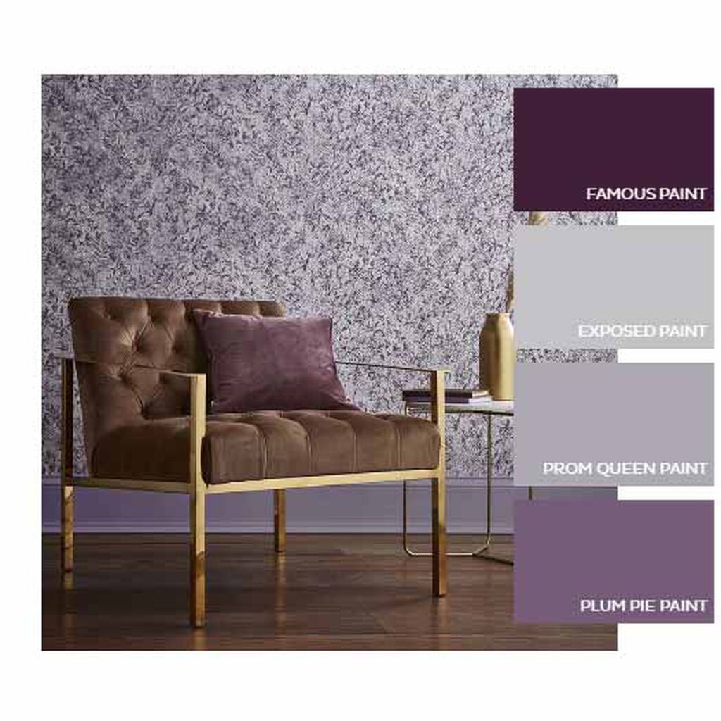 Botany Room Wallpaper 2 - Purple