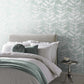105124 - Insignia Wallpaper - Mint - Graham & Brown