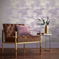 Meadow Room Wallpaper - Purple