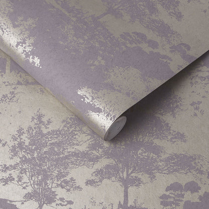 105232 - Meadow Wallpaper - Bluebell - Graham & Brown