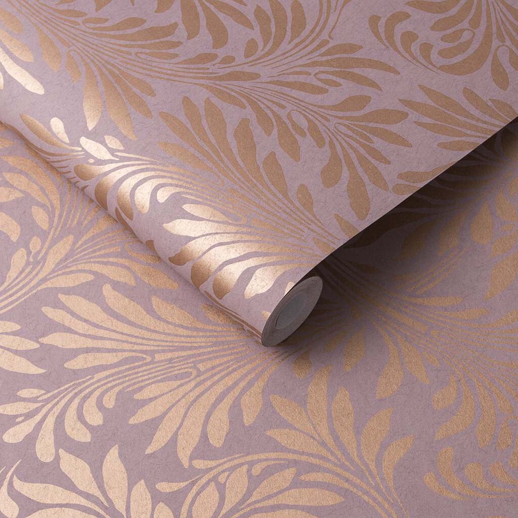 Forest Spiced Wallpaper - Pink