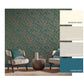 Forest Spiced Room Wallpaper - Teal