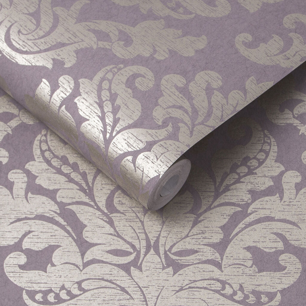 Antique Wallpaper - Purple
