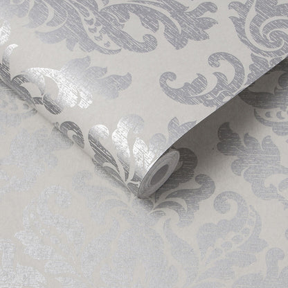 105449 - Antique Wallpaper - Gris - Graham & Brown