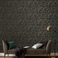 105461 - Grace Wallpaper - Deep Night - Graham & Brown