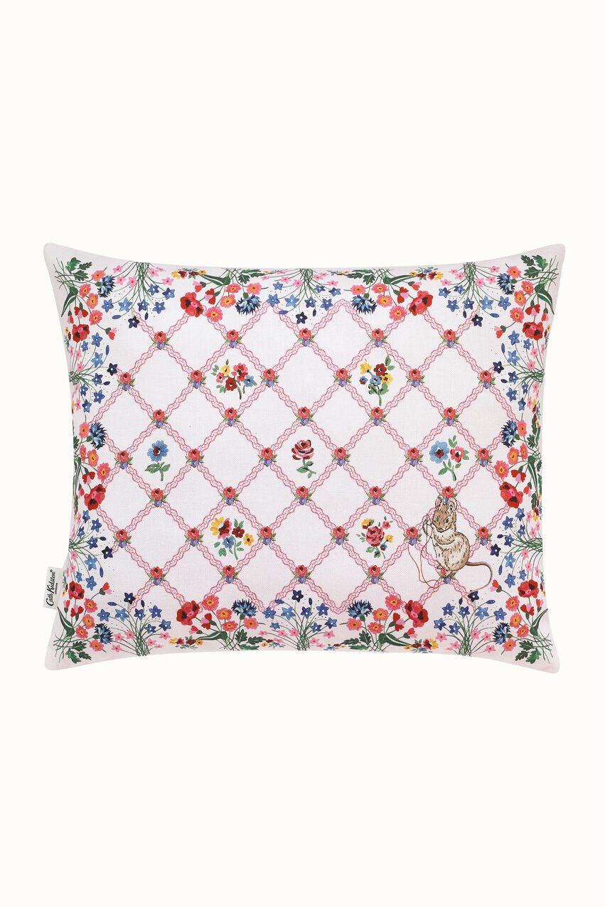 Peter Rabbit Rectangular Back Cushion - Pink
