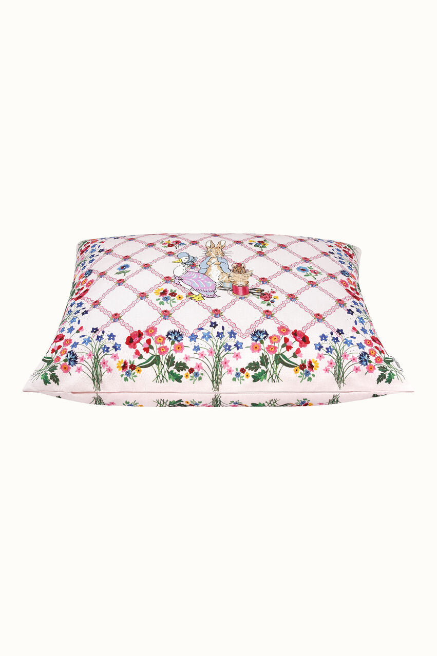 Peter Rabbit Rectangular Cushion - Pink