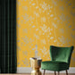 Anthriscus Room Wallpaper - Yellow 