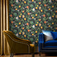 Amalfi Room Wallpaper - Green
