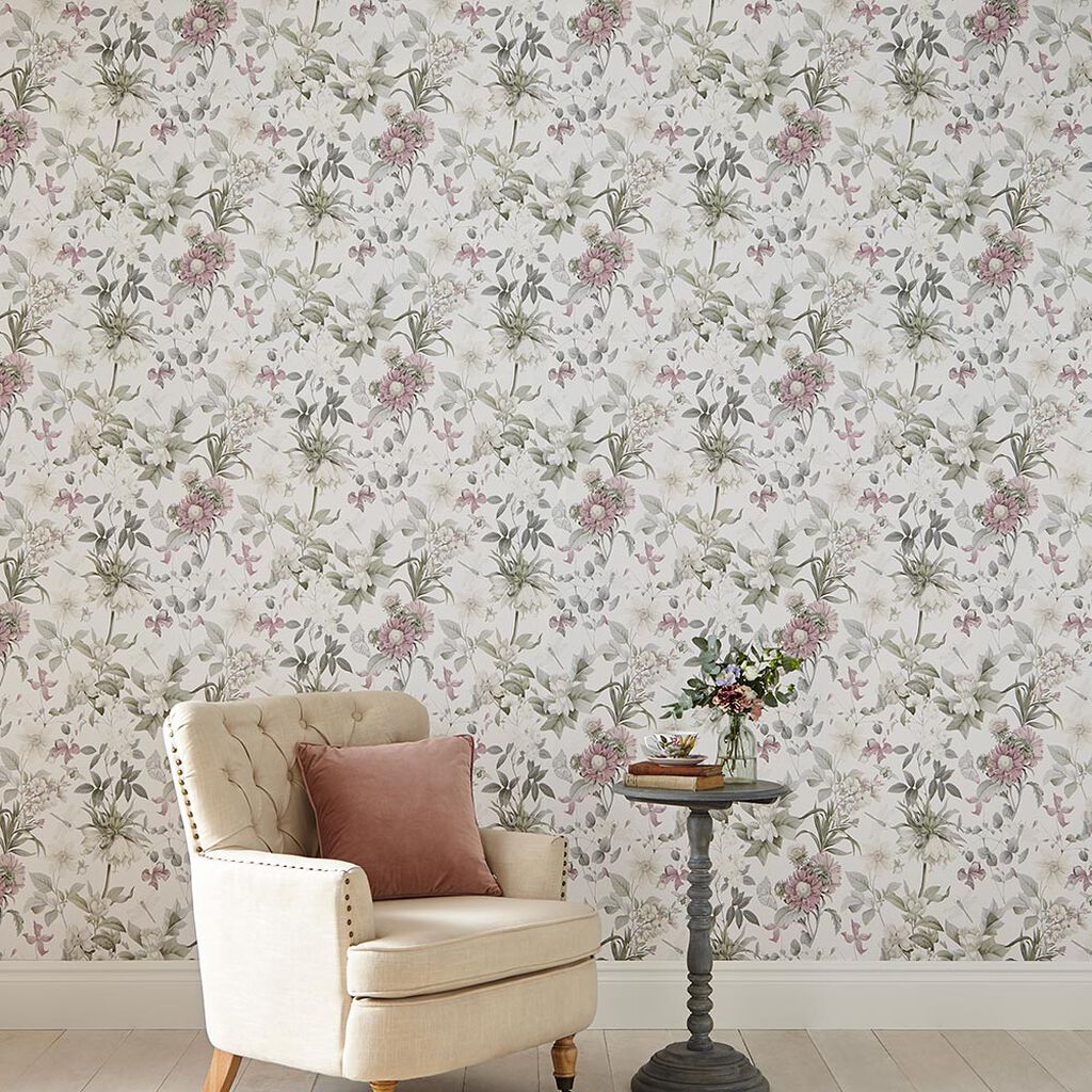 Flourish Room Wallpaper 3 - Green