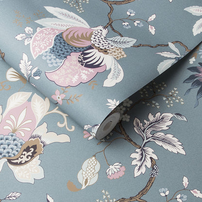 105765 - Bordado Wallpaper - Aegean - Graham & Brown