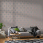 105773 - Sashiko Wallpaper - Rose Gold - Graham & Brown