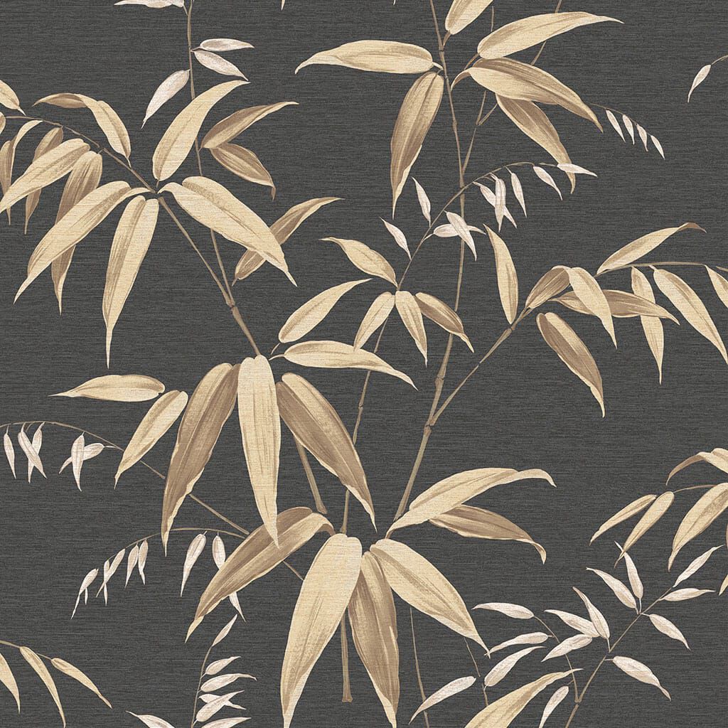 Oriental Bamboo Wallpaper - Brown 