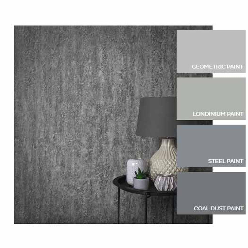 Orbit Room Wallpaper - Gray