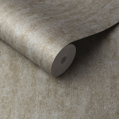 105858 - Orbit Wallpaper - Gold Silver - Graham & Brown