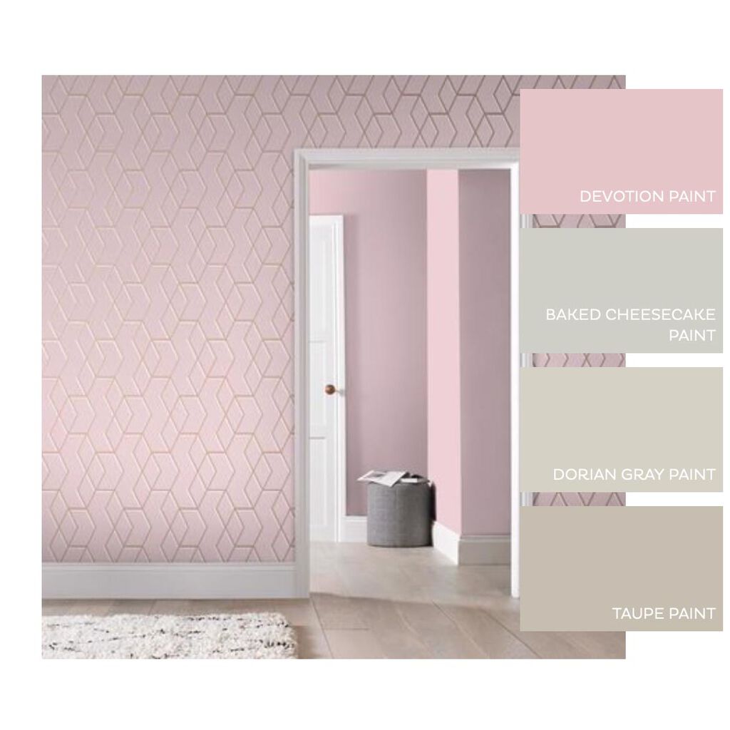 Archetype Room Wallpaper 2 - Pink