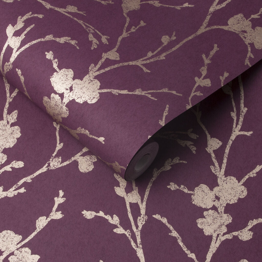 Meiying Wallpaper - Purple 