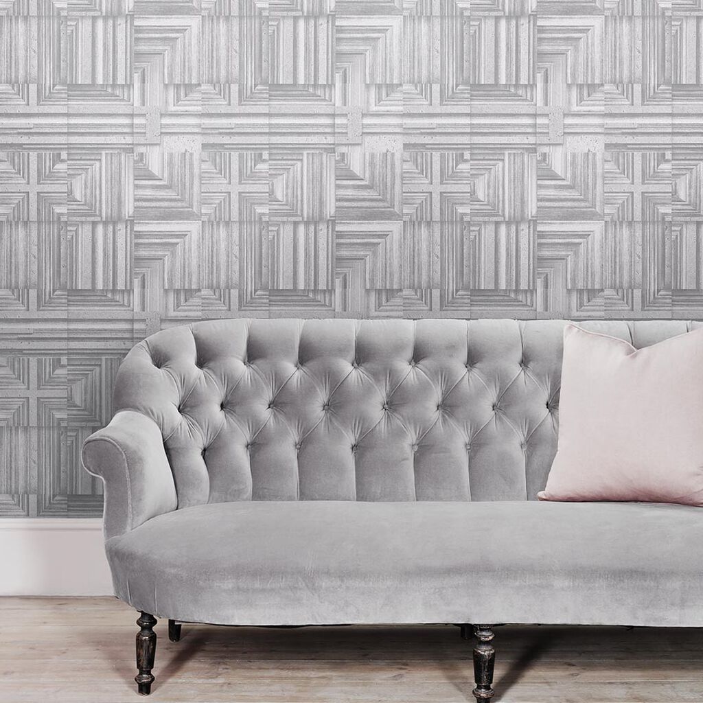 Labyrinth Room Wallpaper 2 - Gray