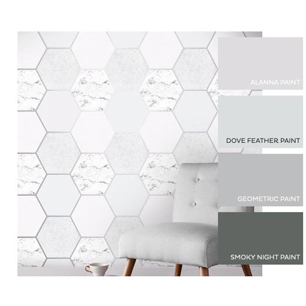 Earthen Room Wallpaper 2 - Silver