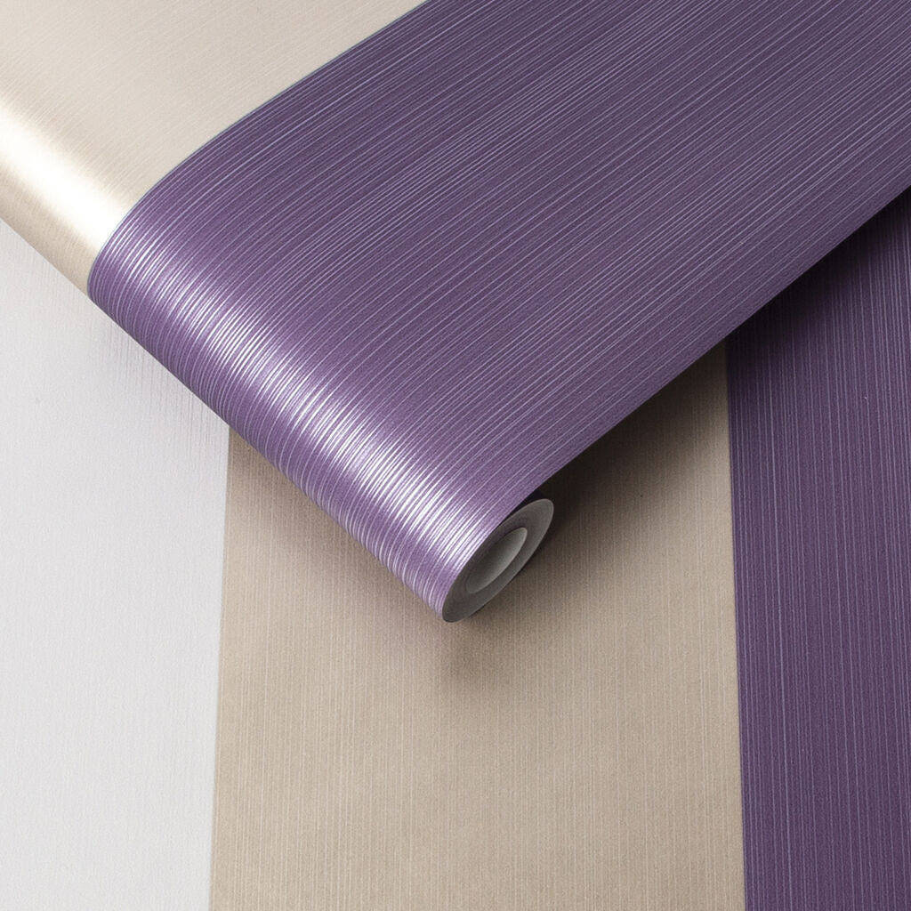 Figaro Wallpaper - Purple 