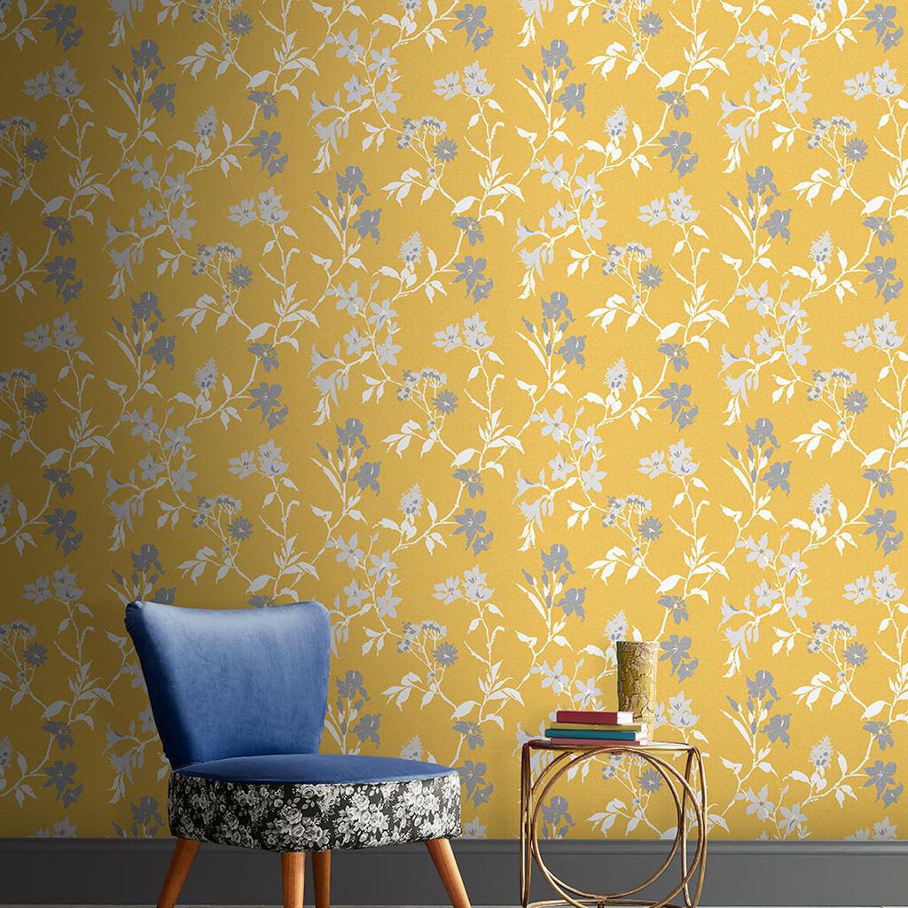 Aeris Room Wallpaper - Yellow