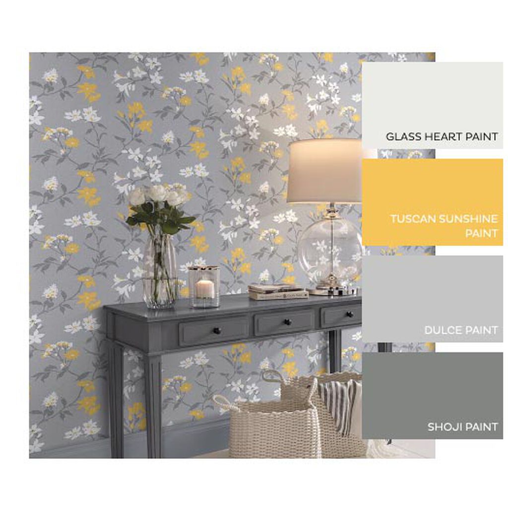 Aeris Room Wallpaper 2 - Gray 