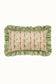Endless Love Frill Cushion - Green