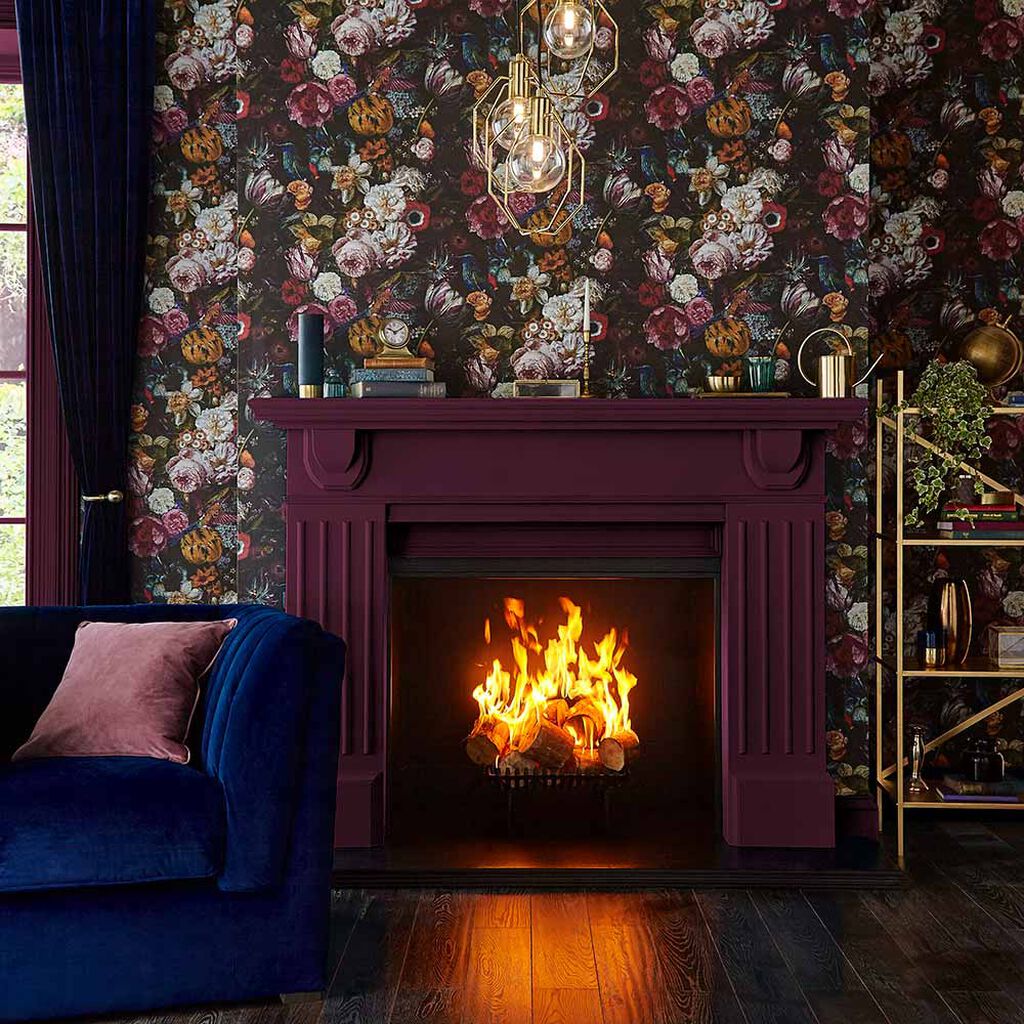 106443 - Allure Wallpaper - Black - Graham & Brown