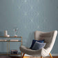 107588 - Harmony Wallpaper - Deep Sky - Graham & Brown