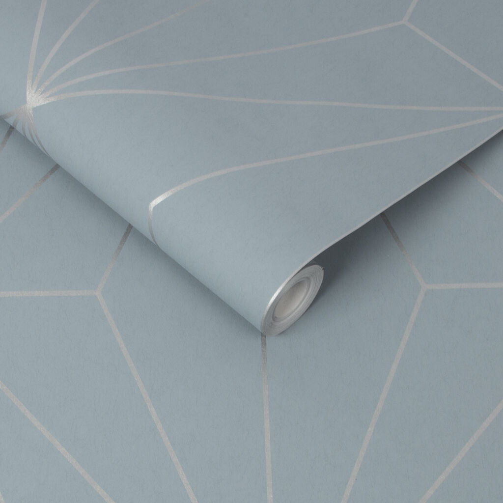 107588 - Harmony Wallpaper - Deep Sky - Graham & Brown