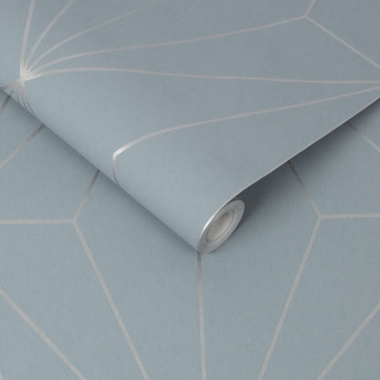 107588 - Harmony Wallpaper - Deep Sky - Graham & Brown