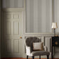 107591 - Heritage Stripe Wallpaper - Taupe - Graham & Brown