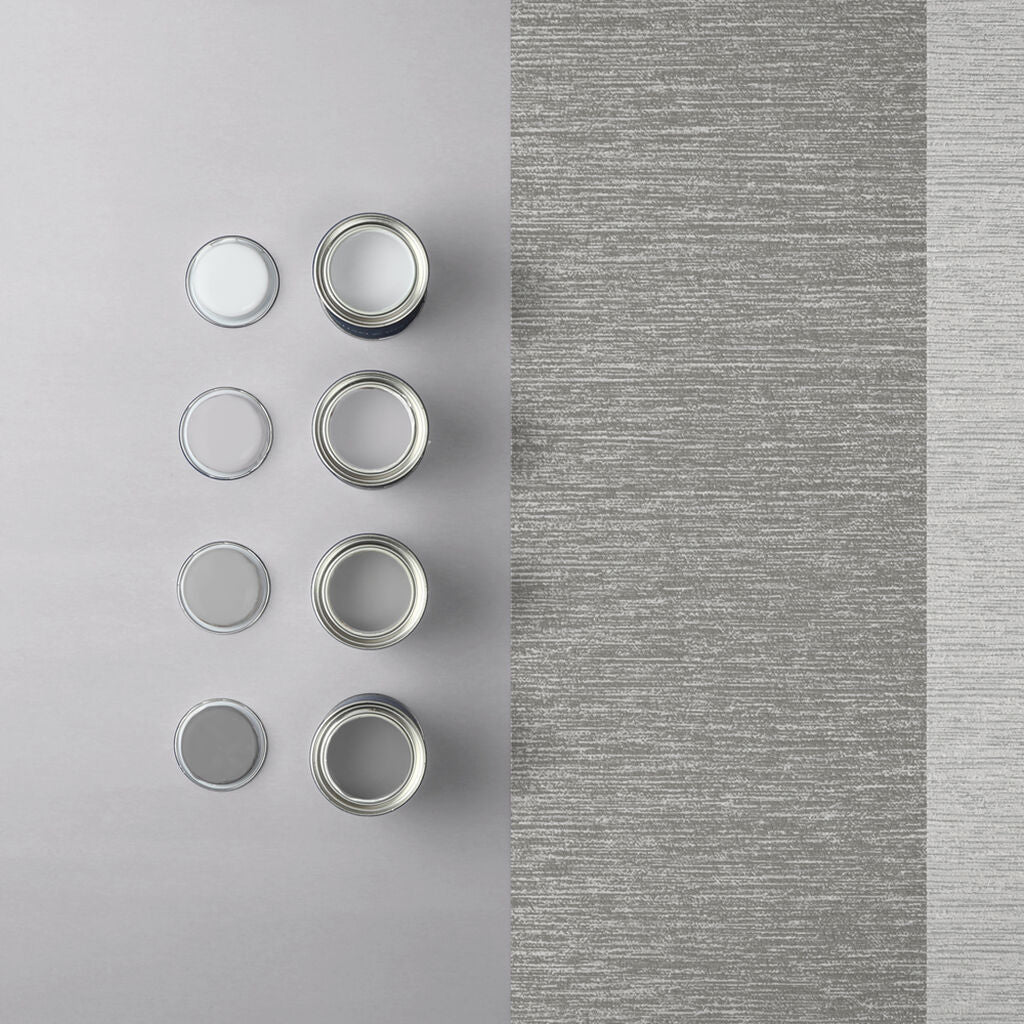 Atelier Stripe Room Wallpaper - Gray