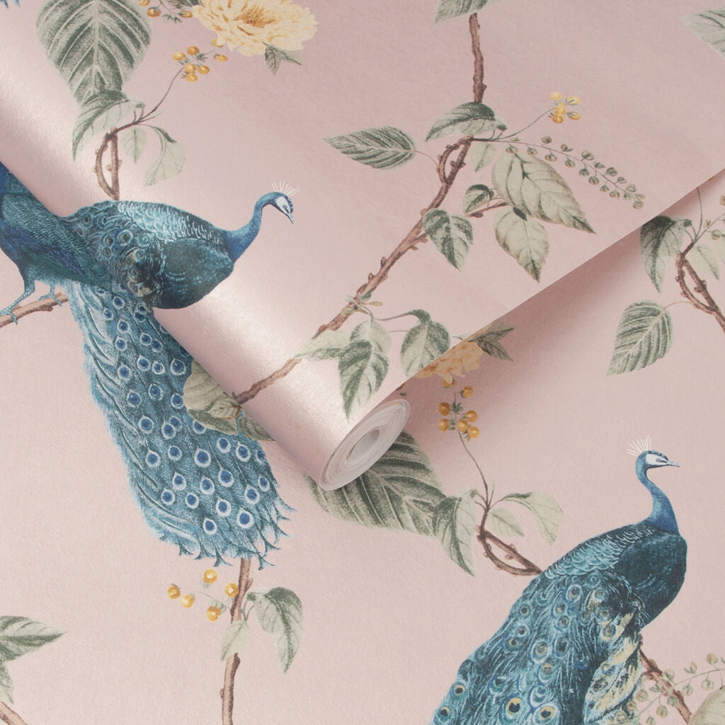 107873 - Resplendence Wallpaper - Blush - Graham & Brown