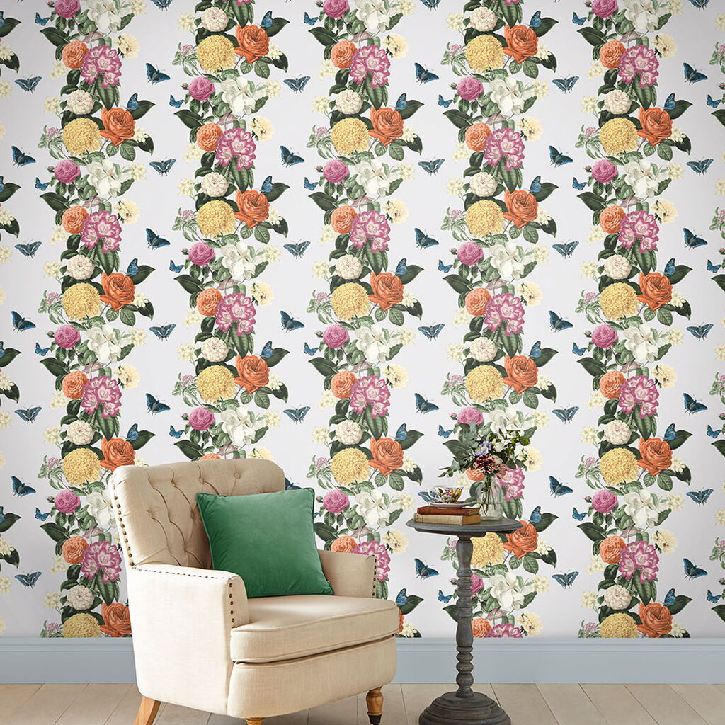Bloomsbury Room Wallpaper 2 - Multicolor
