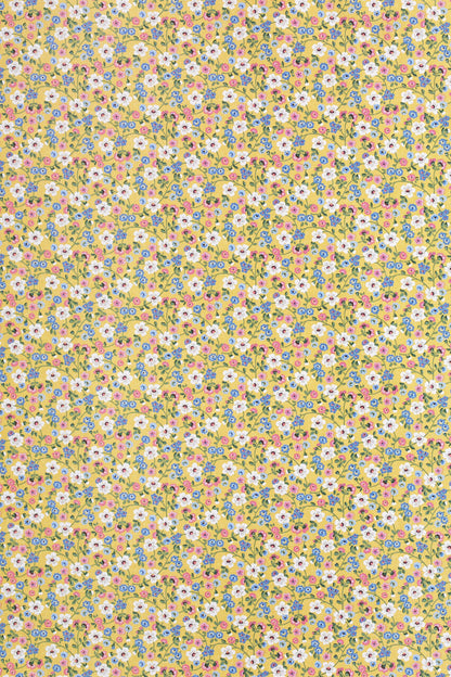 Pembridge Ditsy Cotton Fabric Roll - Gold